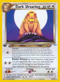 217 Ursaring used Hyper Beam and Scary Face in the Game-Art-HQ Pokemon Gen  II Tribute!