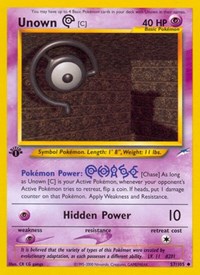 Unown - Pokemon Card Prices & Trends
