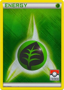 Grass Energy (2011 Pokemon League Promo) - League & Championship Cards ...