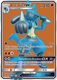 Lucario GX (Full Art) - Forbidden Light - Pokemon Card Prices & Trends