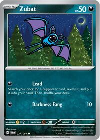 Zubat - Shrouded Fable - Pokemon Card Prices & Trends